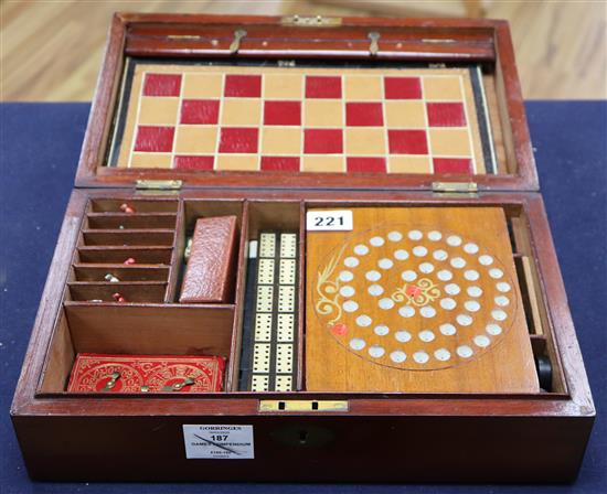 A 19th century games compendium